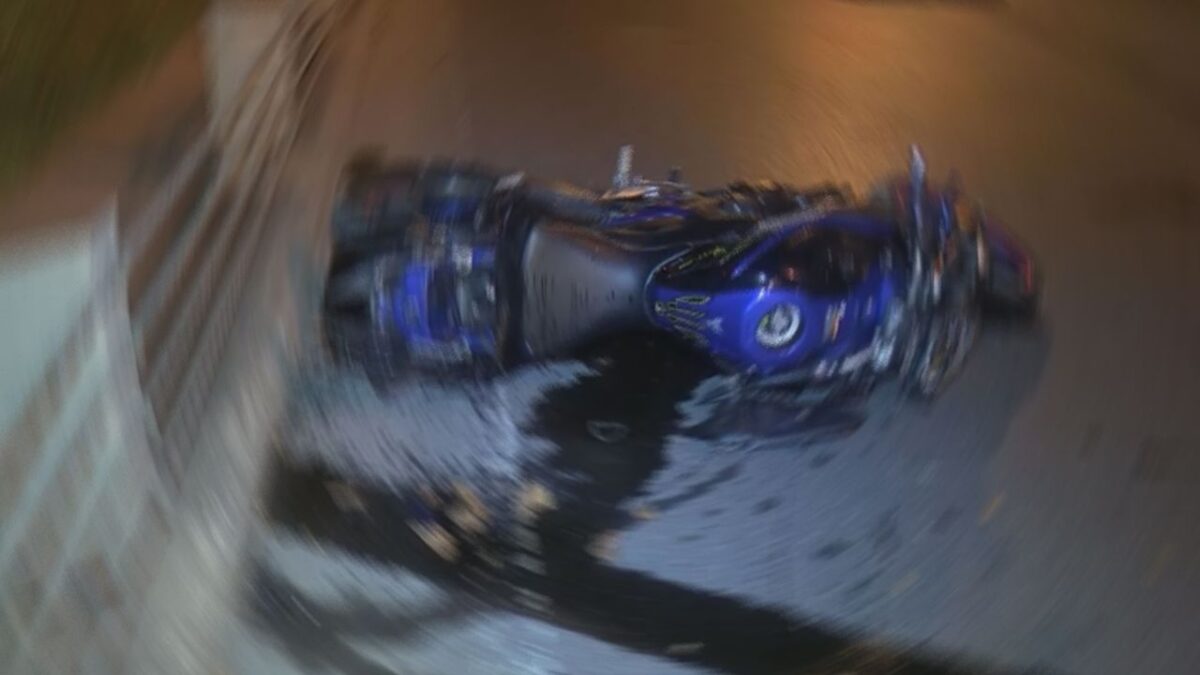 Motosiklet sürücüsünün kahreden sonu! Motosiklet sürücüsünün kahreden sonu!