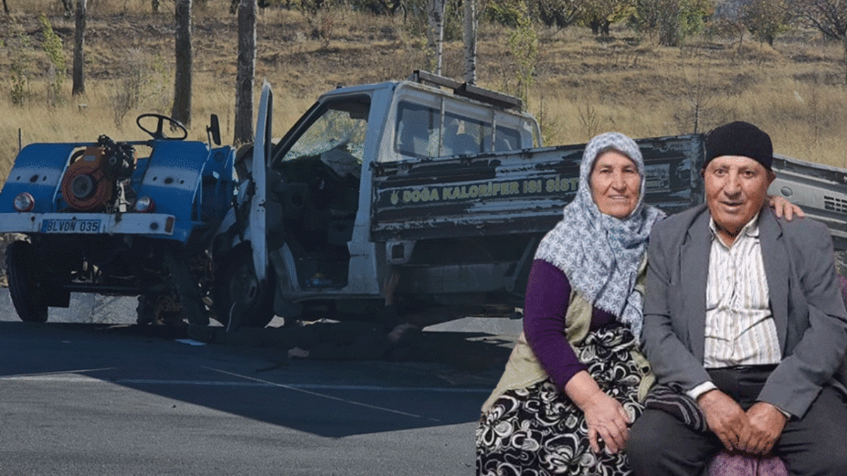 Karı-koca kaza kurbanı! Karı-koca kaza kurbanı!