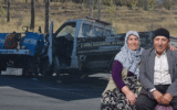 Karı-koca kaza kurbanı! Karı-koca kaza kurbanı!