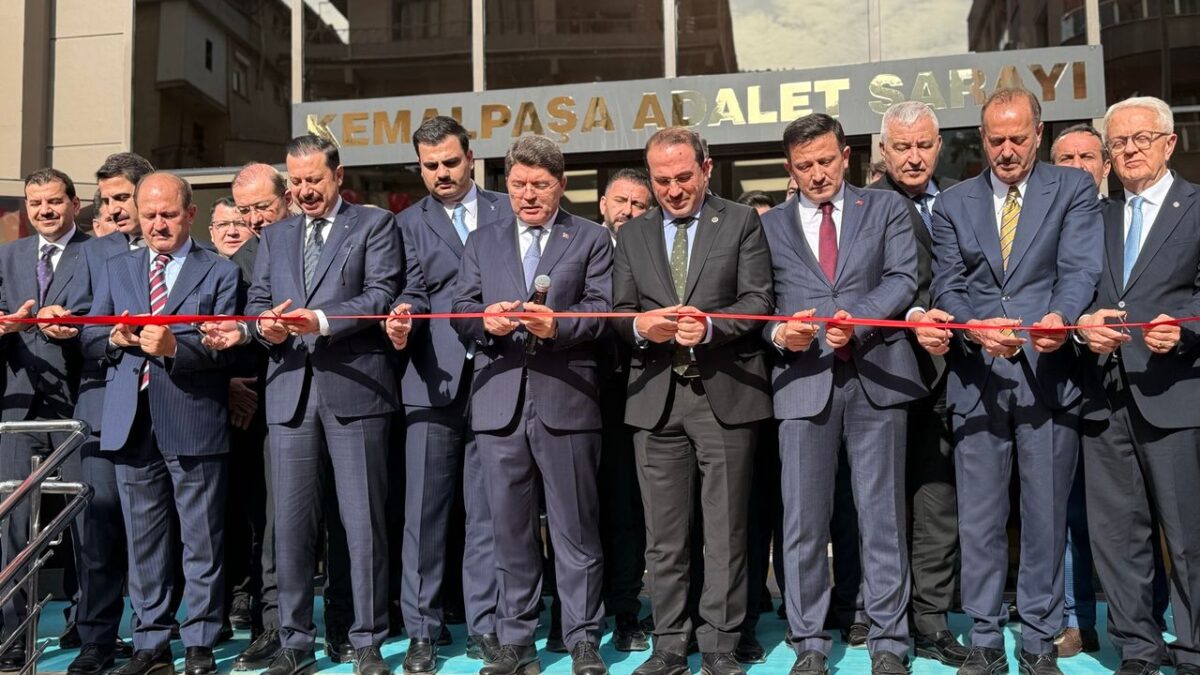 Kemalpaşa Adalet Sarayı açıldı…  İzmir’e yeni adliye binaları yolda!