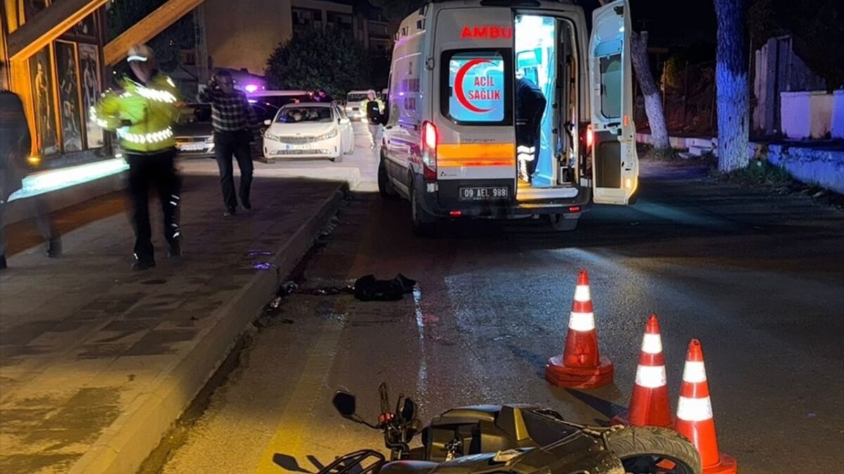 Kaldırıma çarptı… Ağır yaralandı! Kaldırıma çarptı… Ağır yaralandı!