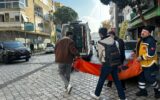 Felçli hastaya itfaiyeden yardım eli! Felçli hastaya itfaiyeden yardım eli!