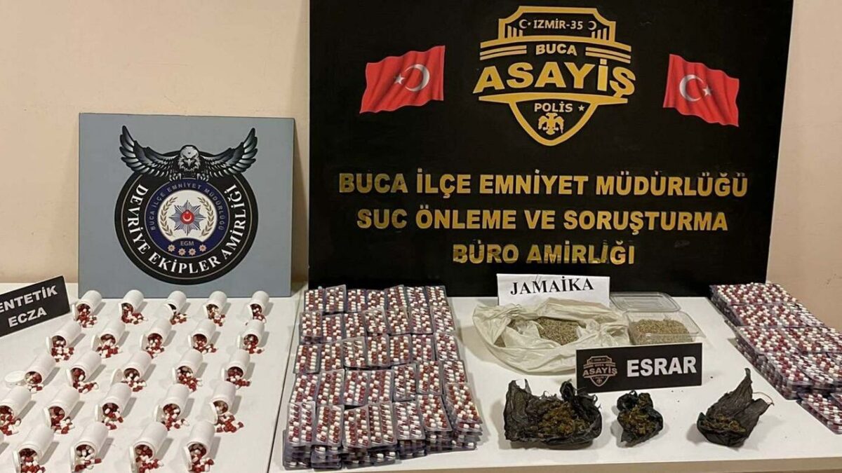 İzmir’de uyuşturucu operasyonu: 1 tutuklama