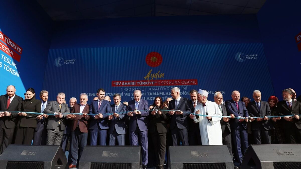 Aydın’da toplu açılış töreni düzenlendi