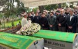 Evlerinde öldürülmüş halde bulunan çift, toprağa verildi