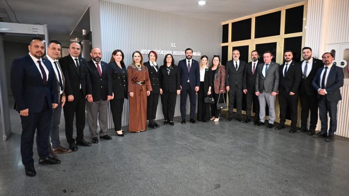 Başkan Çerçioğlu’na Milliyetçi Hareket Partisi Aydın’dan ziyaret Başkan Çerçioğlu’na Milliyetçi Hareket Partisi Aydın’dan ziyaret