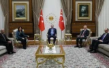 Cumhurbaşkanı Erdoğan DEM Parti heyeti ile görüştü