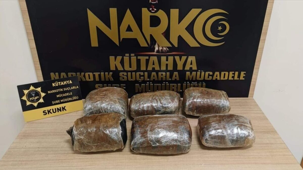 Kütahya’da uyuşturucu operasyonu: 12 zanlı tutuklandı
