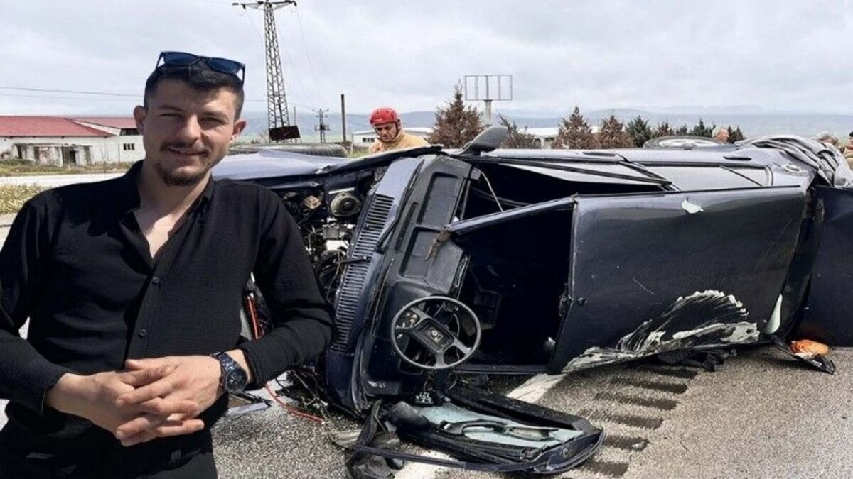 Kahreden kaza: Takla atan otomobilin sürücüsü öldü! Kahreden kaza: Takla atan otomobilin sürücüsü öldü!