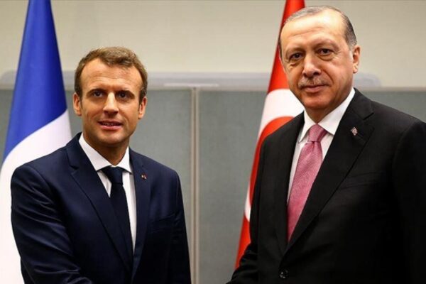 Cumhurbaşkanı Erdoğan, Macron ile görüştü Cumhurbaşkanı Erdoğan, Macron ile görüştü