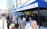 Başkan Çerçioğlu binlerce fideyi Söke’de vatandaşlar ile buluşturdu Başkan Çerçioğlu binlerce fideyi Söke’de vatandaşlar ile buluşturdu