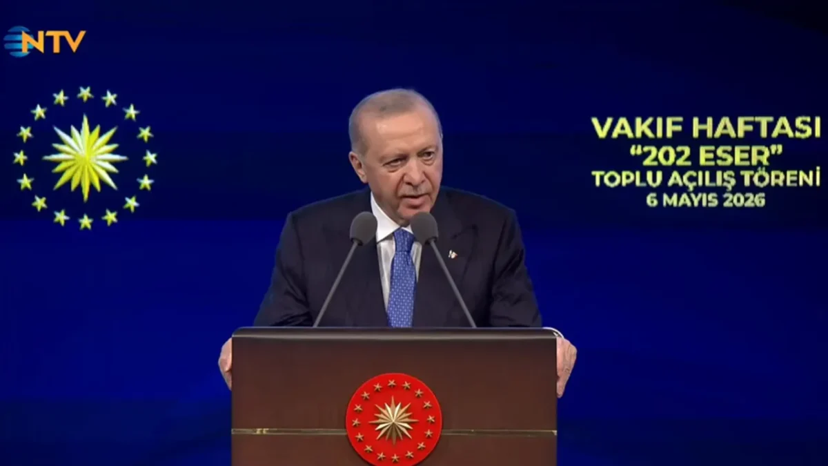 Cumhurbaşkanı Erdoğan: 202 vakıf eserimizi açacağız Cumhurbaşkanı Erdoğan: 202 vakıf eserimizi açacağız