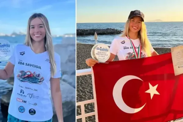 İzmirli yüzücü Eda Savcıgil’den tarihi başar...