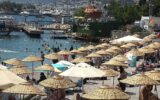 Bodrum sahillerine tatilci akını! Bodrum sahillerine tatilci akını!