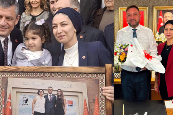 Özel’e tablo hediye etmişti… Gümrükçü’nün ya... Özel’e tablo hediye etmişti… Gümrükçü’nün ya...