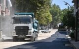Soma Turgutalp Mahallesi tarihinde ilk kez sıcak asfaltla buluşuyor